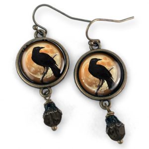 Raven Earrings